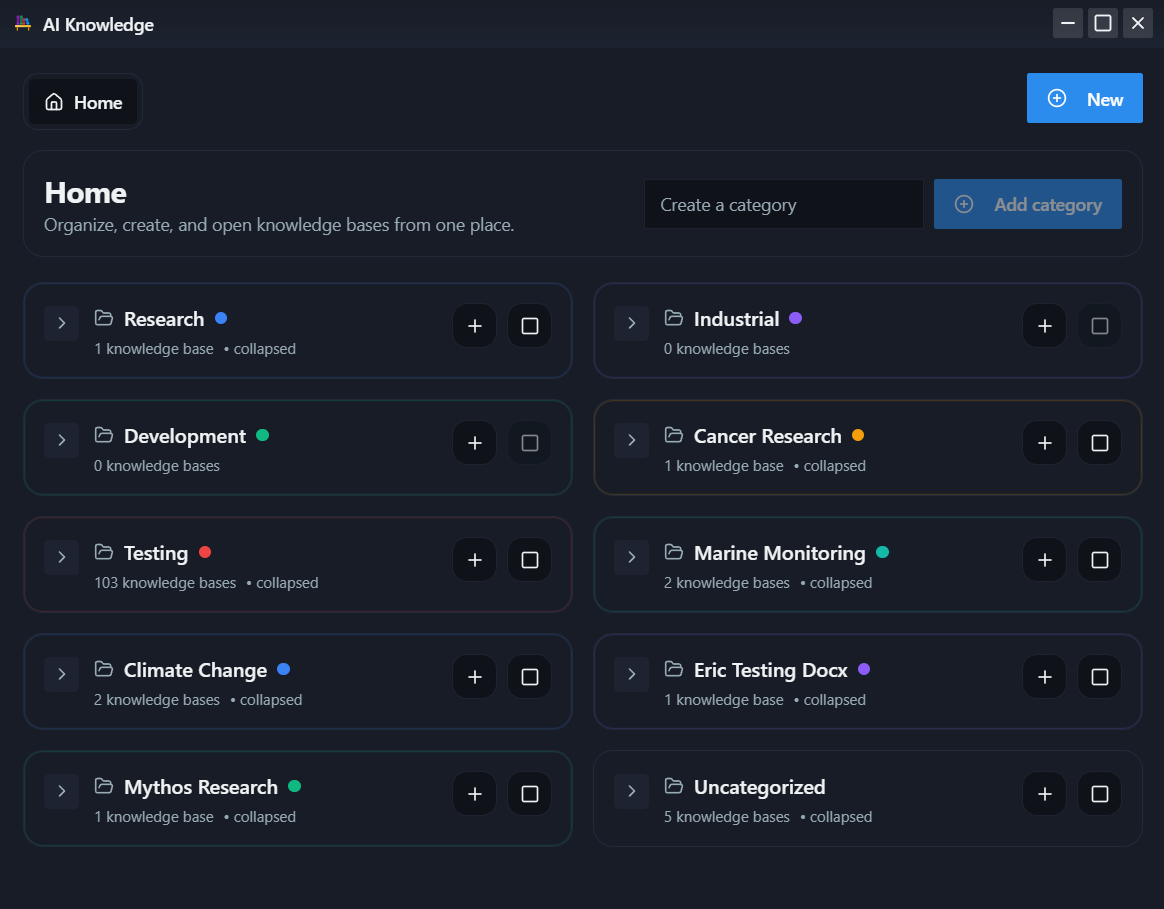 AI Knowledge primary screenshot