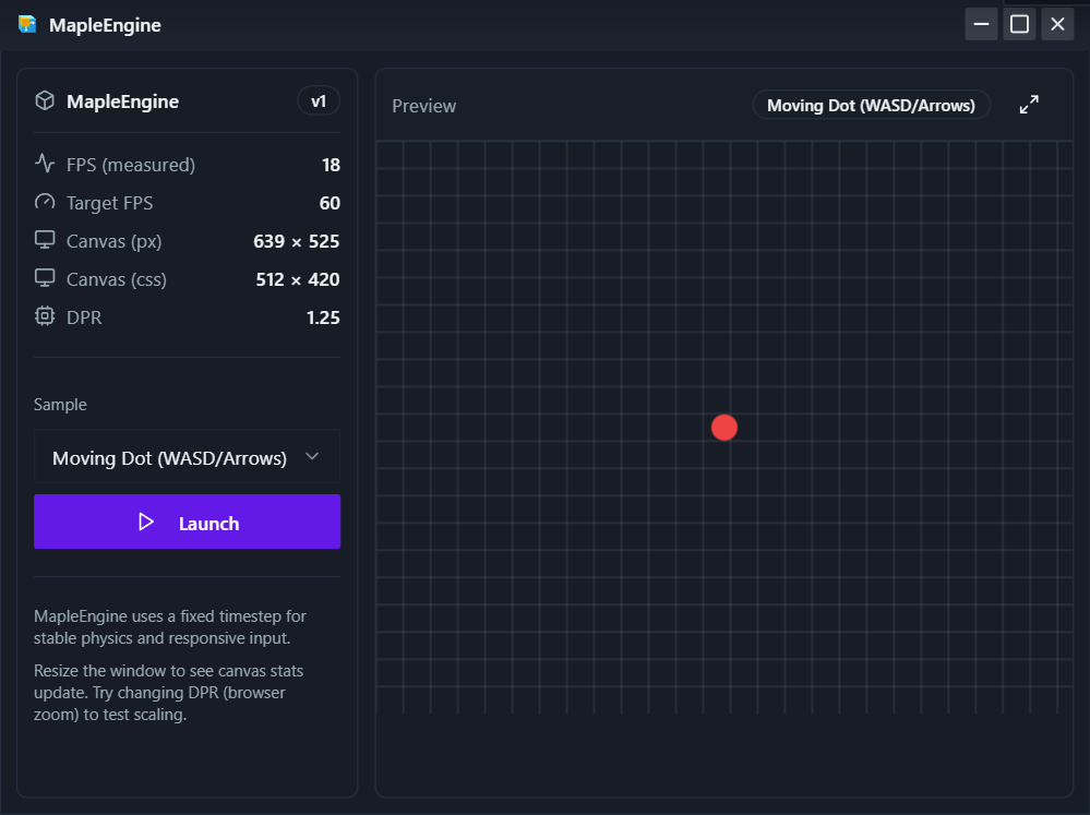 MapleEngine primary screenshot