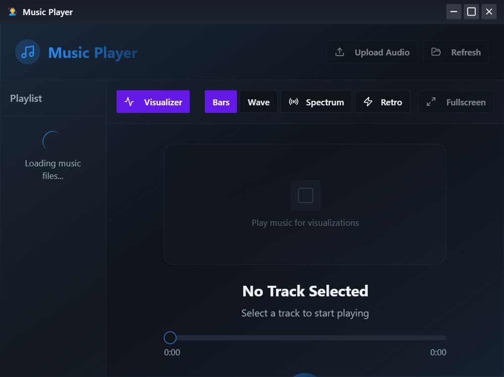 Music Player primary screenshot
