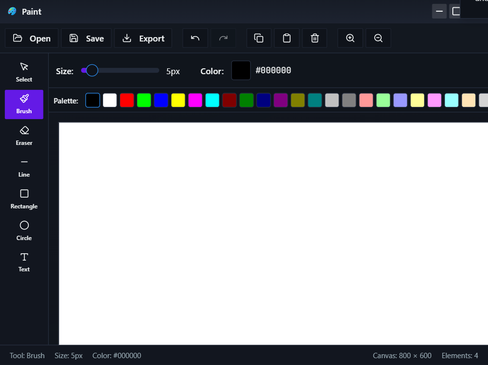 Paint primary screenshot